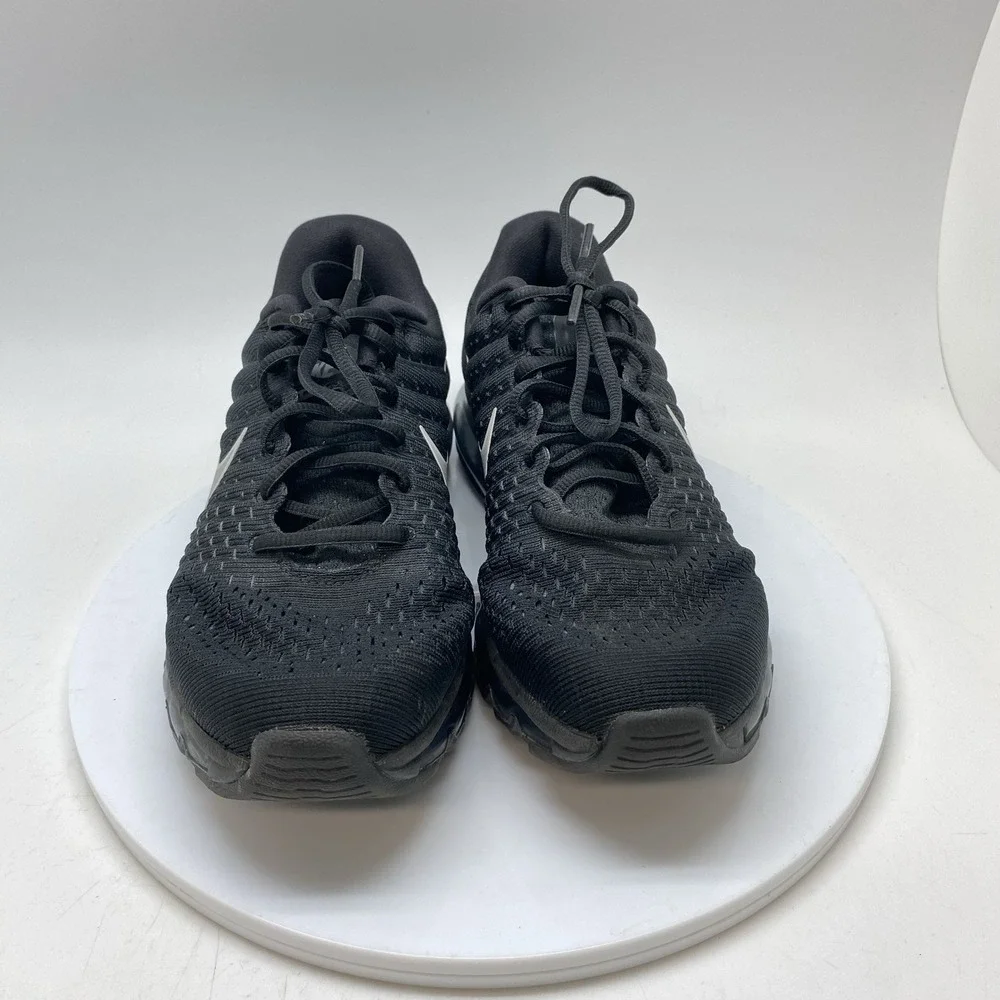 Nike Sneakers Womens 7.5 Air Max 2017 849560-001 Black Athletic Shoes